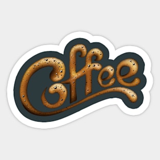 coffee T-shirt Sticker